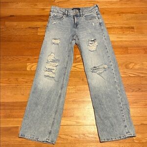 Aeropostale baggy wide leg jeans